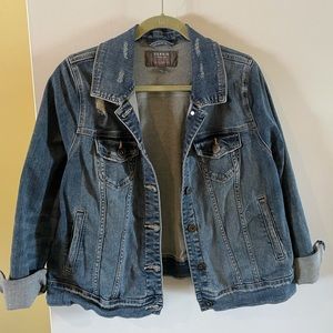 Torrid Distressed Denim Jacket